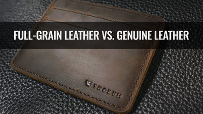 Full-Grain Leather vs. Genuine Leather