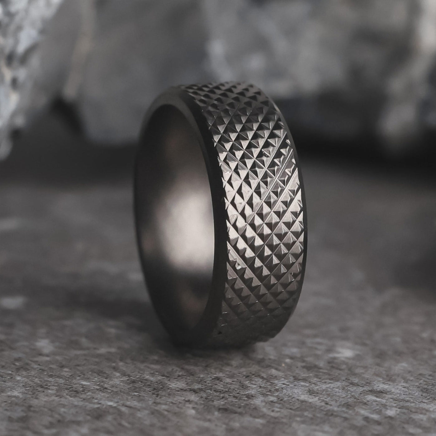 Fitness Inspired Men's Wedding Band