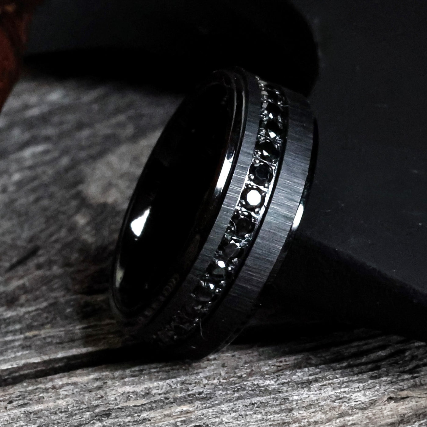 The King | Black Diamond Wedding Ring | Thorum