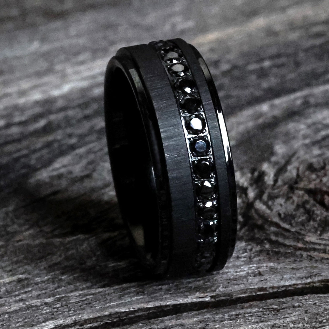 The King | Black Diamond Wedding Ring | Thorum