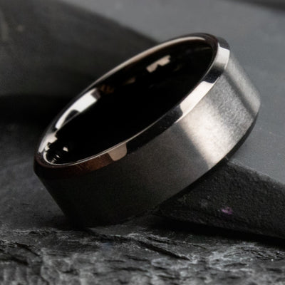 The Kratos | Gunmetal Gray Wedding Ring | Thorum