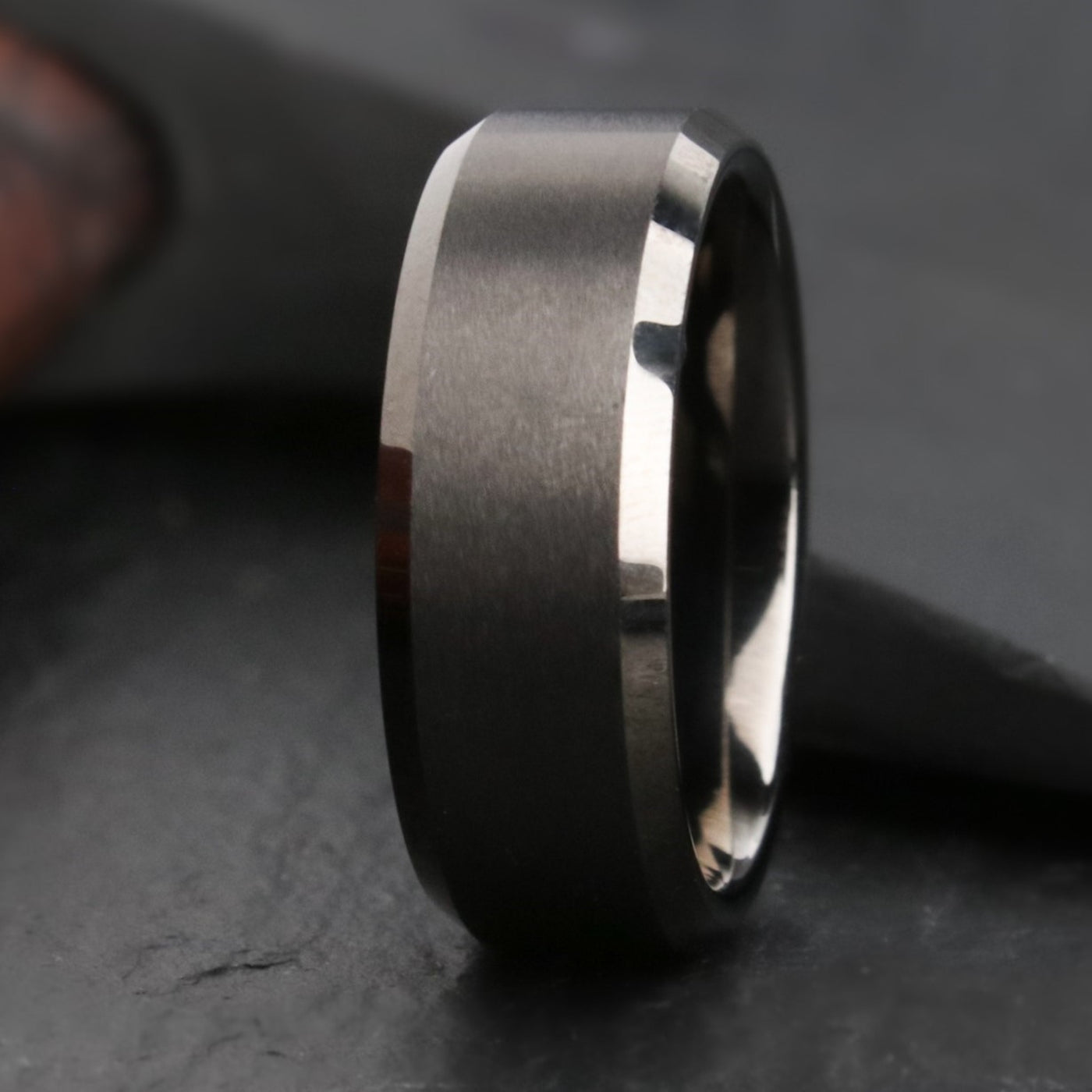 The Kratos | Gunmetal Gray Wedding Ring | Thorum