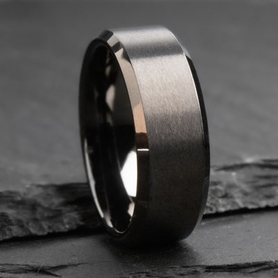 The Kratos | Gunmetal Gray Wedding Ring | Thorum