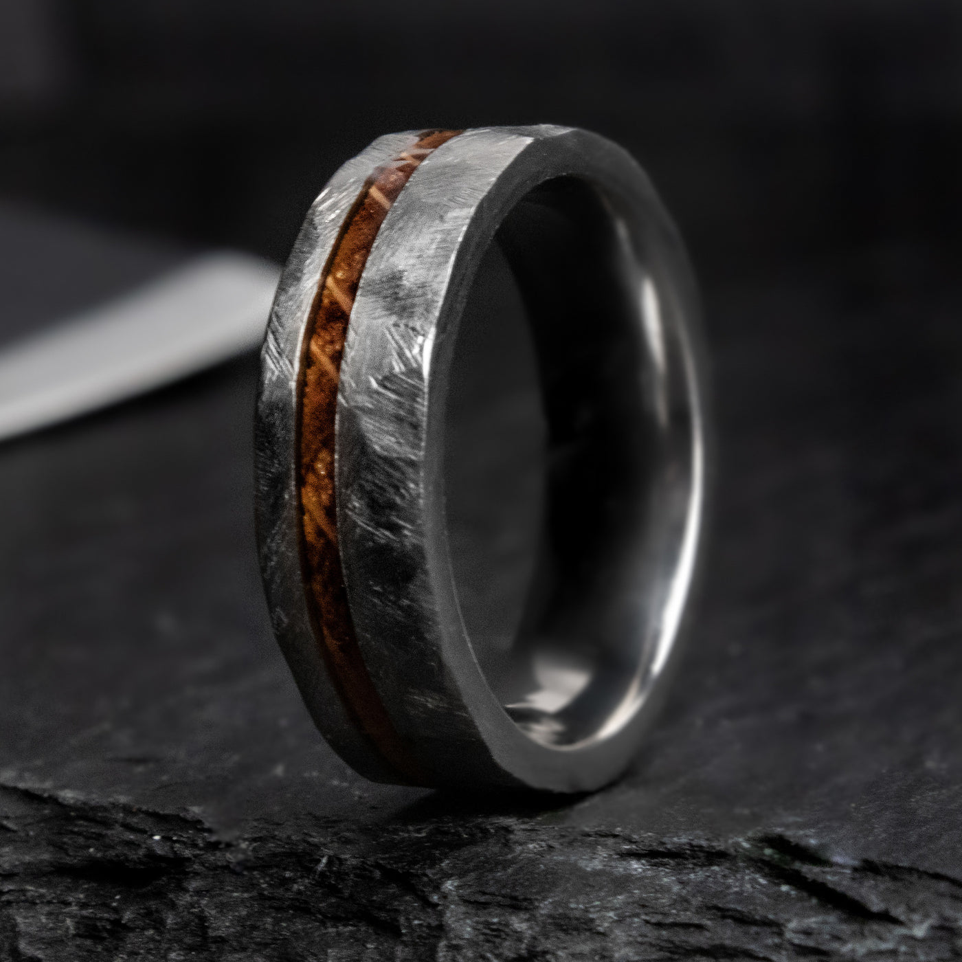 The Lionheart | Whiskey Barrel Wood Ring | Thorum