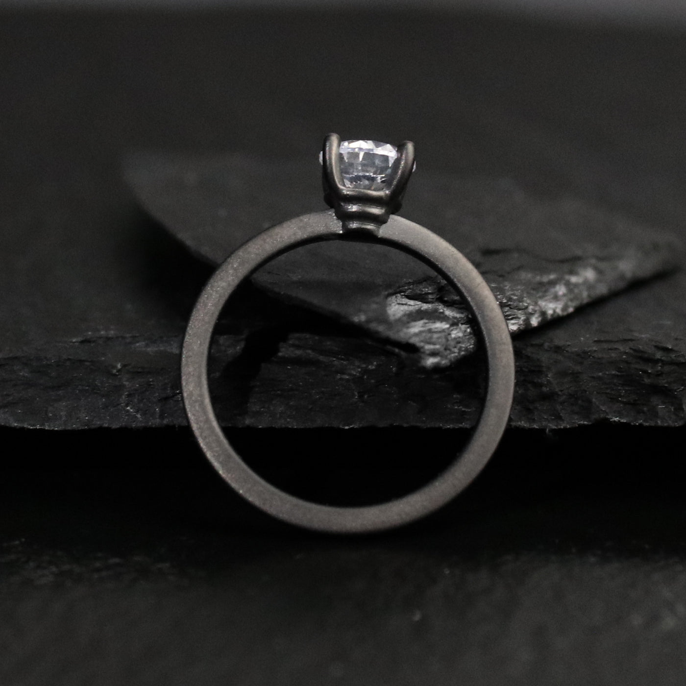 The Medusa | Black CZ Diamond Ring | Thorum