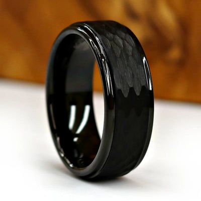 Black Tungsten Ring | Thorum