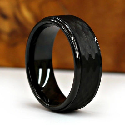 Black Tungsten Ring | Thorum