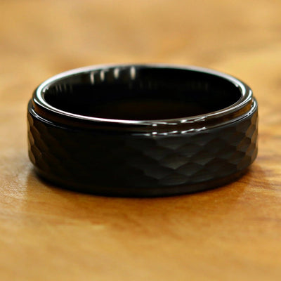 Black Tungsten Ring | Thorum