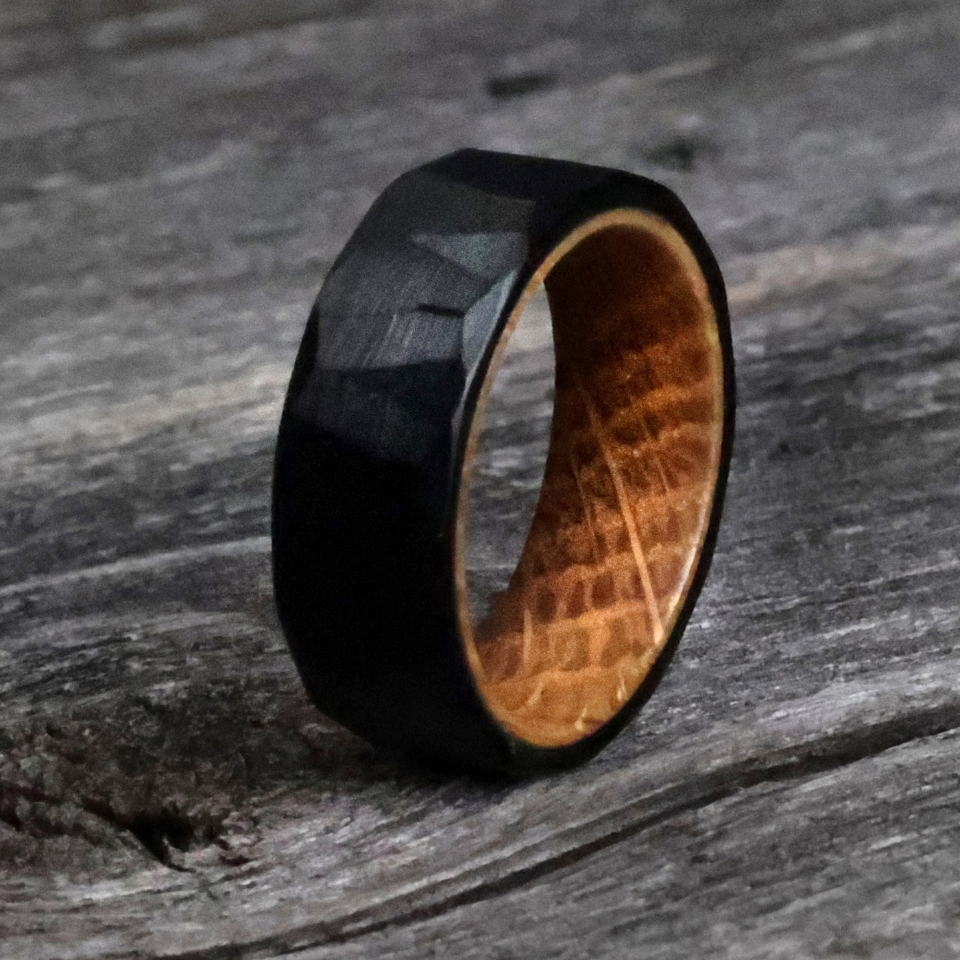 The Old Fashioed | Whiskey Barrel Wedding Ring | Thorum