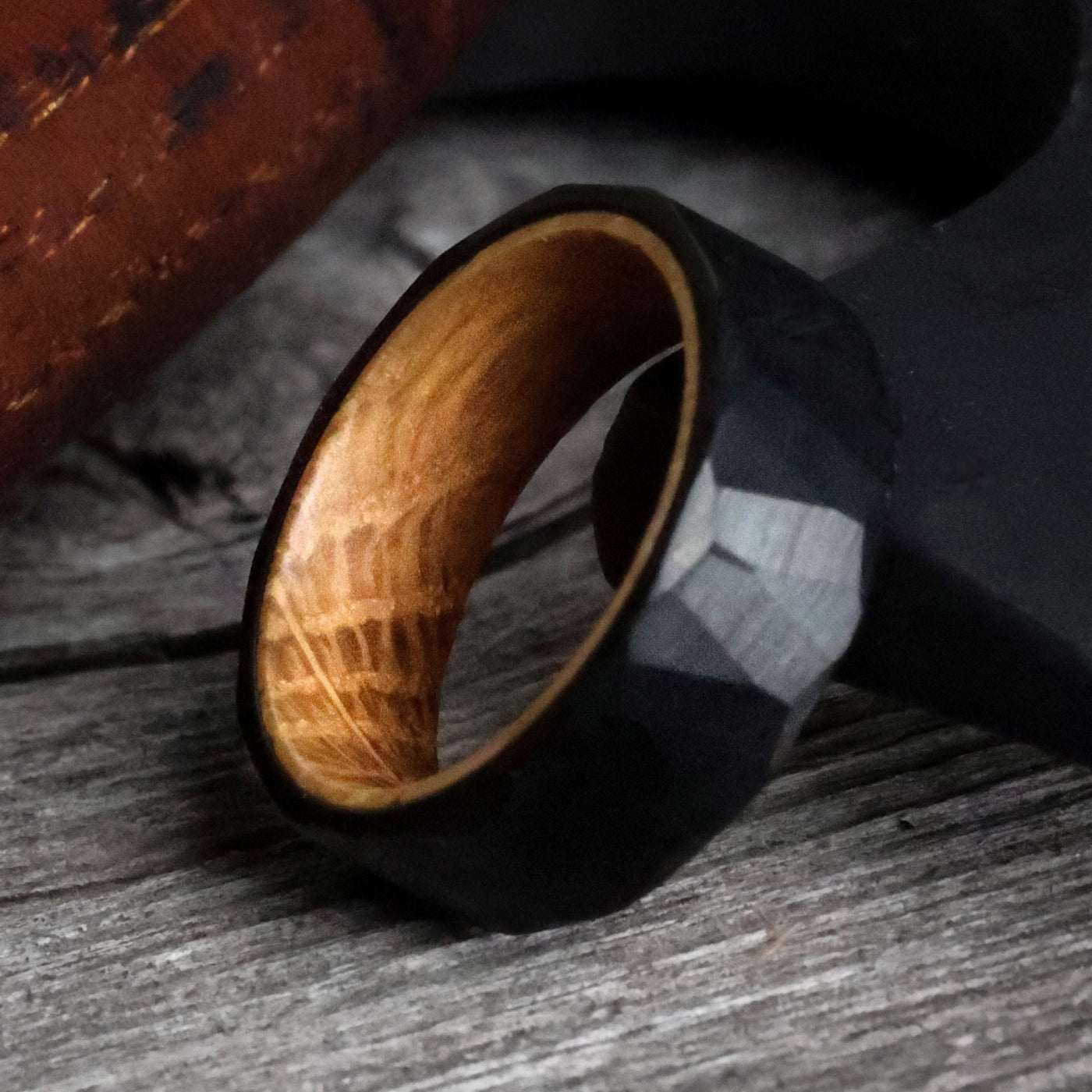 The Old Fashioed | Whiskey Barrel Wedding Ring | Thorum