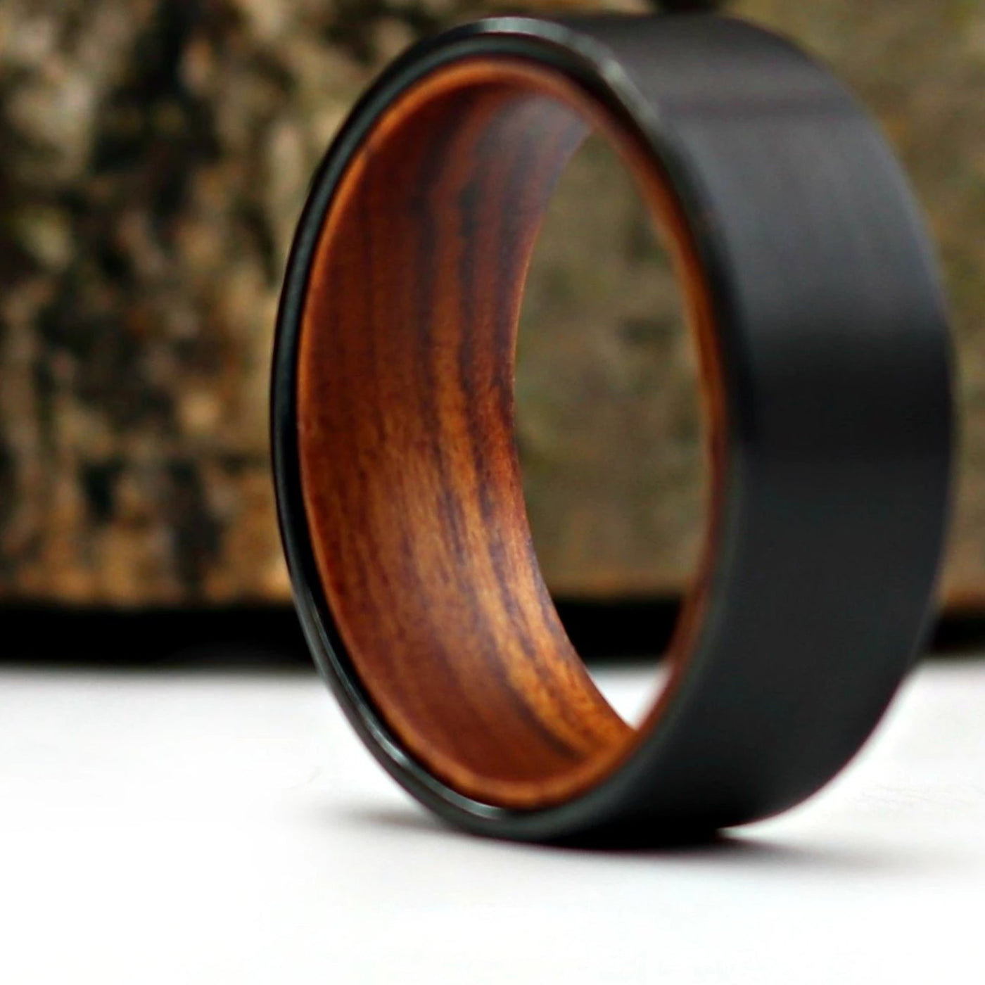 The Rebel | Black Desert Ironwood Ring | Thorum