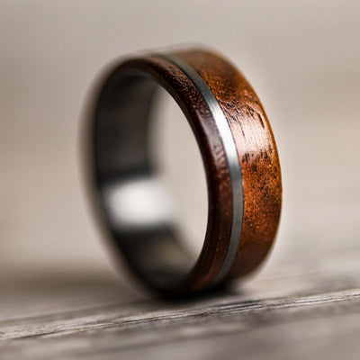 The Timber | Walnut Wood Wedding Ring | Thorum