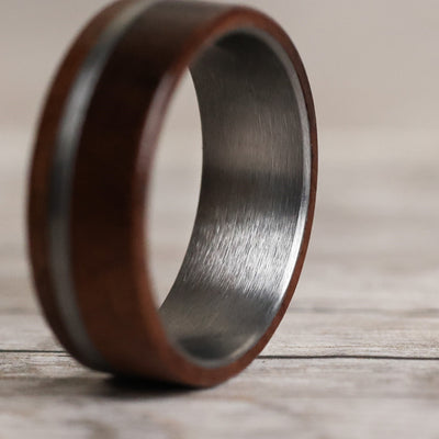 The Timber | Walnut Wood Wedding Ring | Thorum