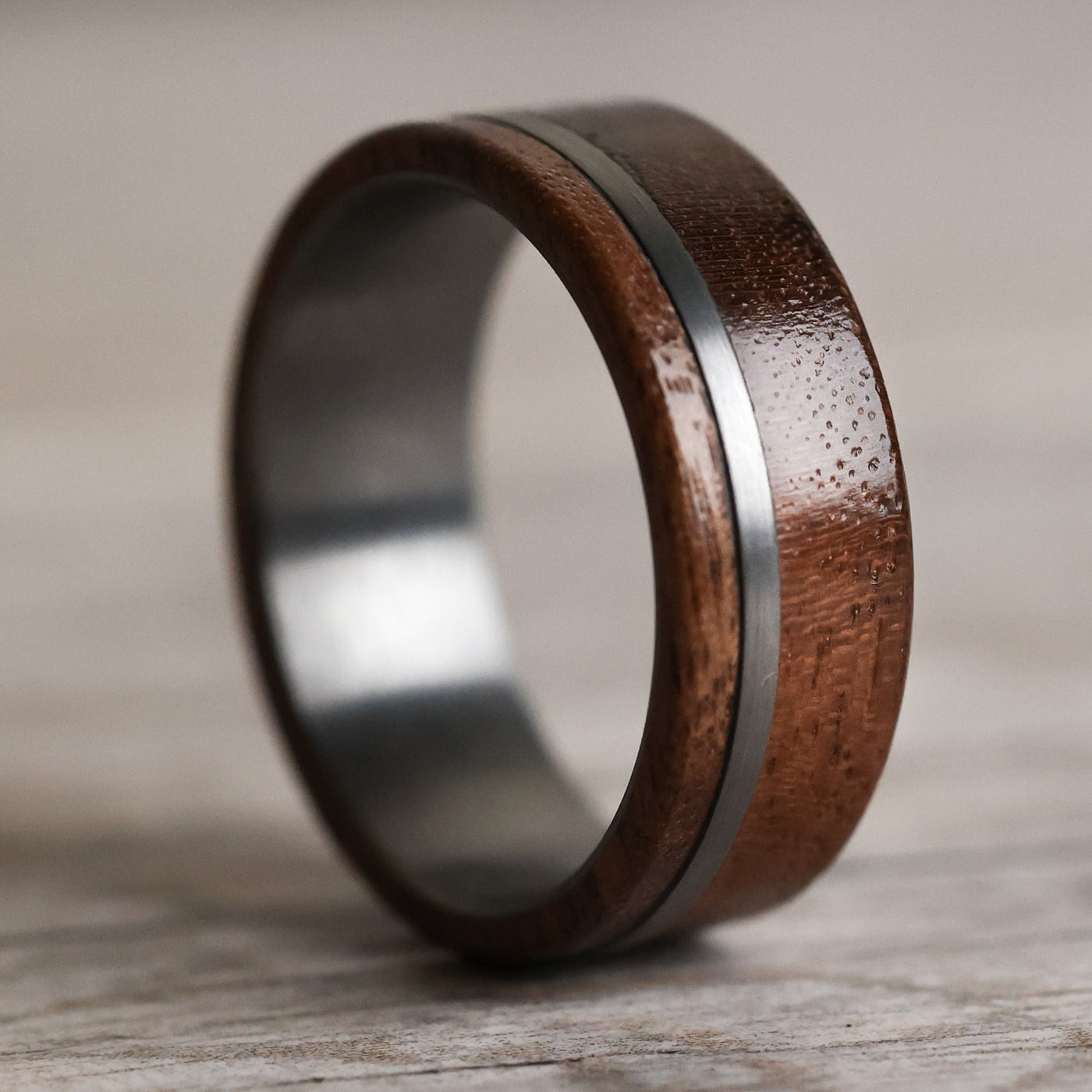 The Timber | Walnut Wood Wedding Ring | Thorum