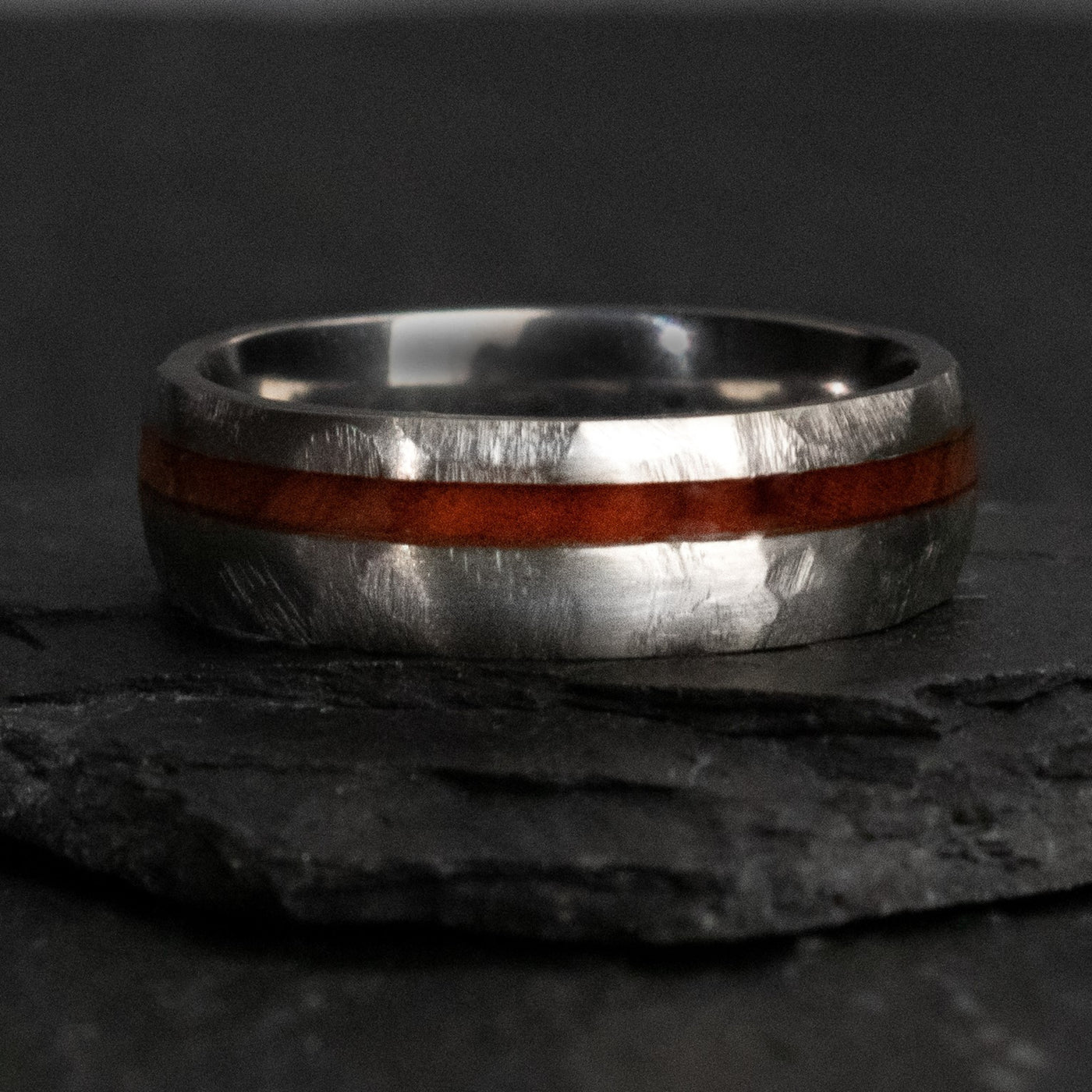 The Vitae 6mm | Desert Ironwood Engagement Ring | Thorum