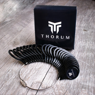 Thorum Ring Sizer, Checking Ring Size at home, Men's Wedding Rings